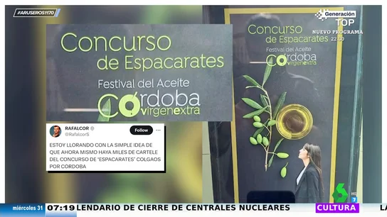La divertida errata viral del "concurso de espacarates" de Córdoba: léelo de nuevo y despacito La divertida errata viral del "concurso de espacarates" de Córdoba: léelo de nuevo y despacito