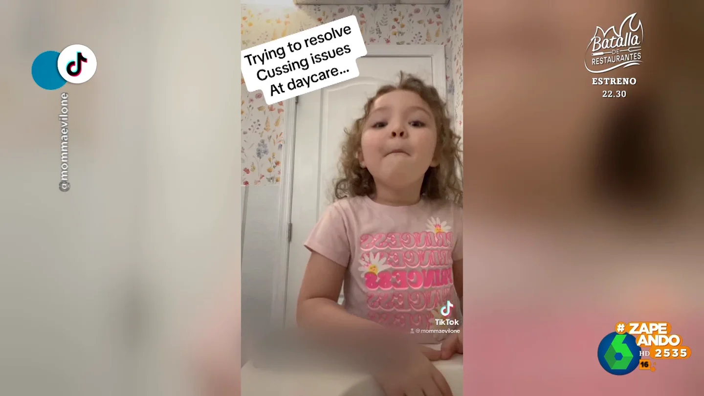 El sorprendente acuerdo al que ha llegado una profe de guardería con una alumna para que no diga tacos El sorprendente acuerdo al que ha llegado una profe de guardería con una alumna para que no diga tacos