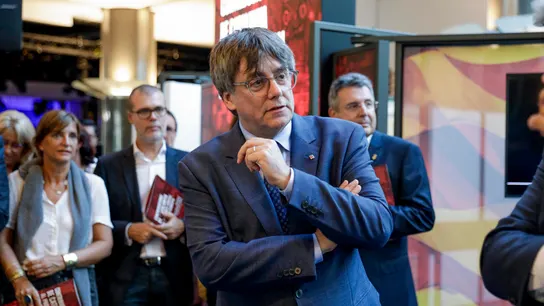 Imagen de archivo del expresidente de la Generalitat catalana Carles Puigdemont. Imagen de archivo del expresidente de la Generalitat catalana Carles Puigdemont.