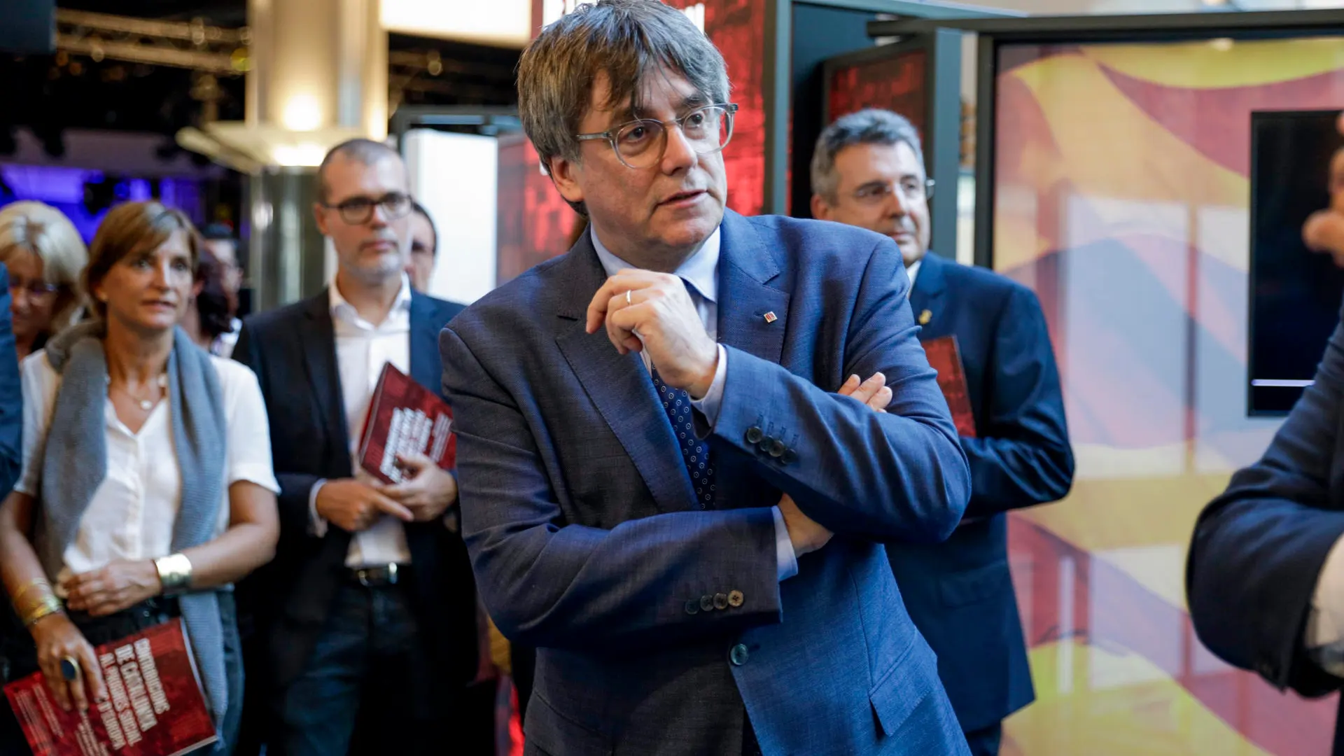 Imagen de archivo del expresidente de la Generalitat catalana Carles Puigdemont.