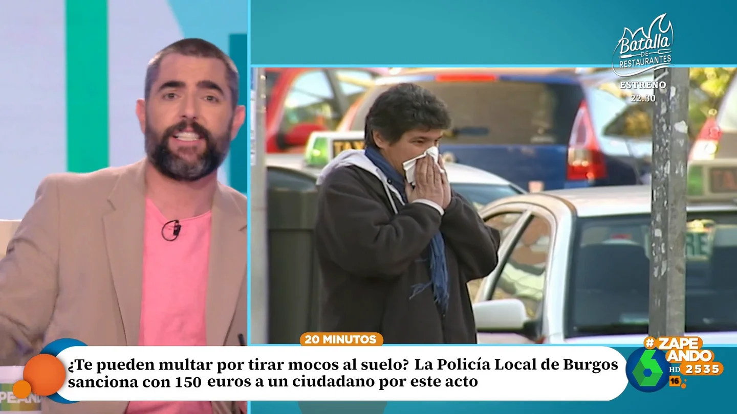 Multan a un ciudadano con 150 euros en Burgos por tirar mocos al suelo Multan a un ciudadano con 150 euros en Burgos por tirar mocos al suelo