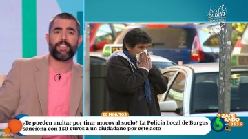 Multan a un ciudadano con 150 euros en Burgos por tirar mocos al suelo