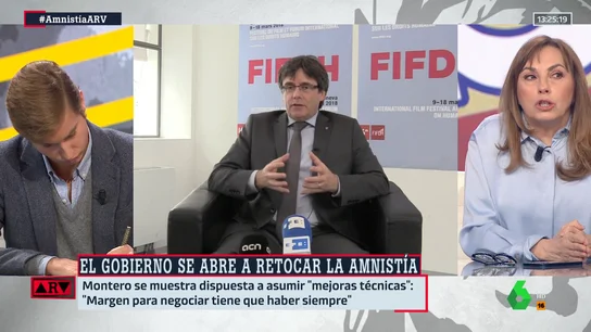 Angélica Rubio revela la división que hay en Junts: "Nadie sabe explicar por qué han votado en contra de la amnistía" Angélica Rubio revela la división que hay en Junts: "Nadie sabe explicar por qué han votado en contra de la amnistía"
