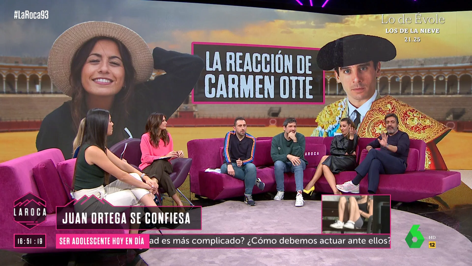 El entorno de Carmen Otte reacciona a las palabras de Juan Ortega