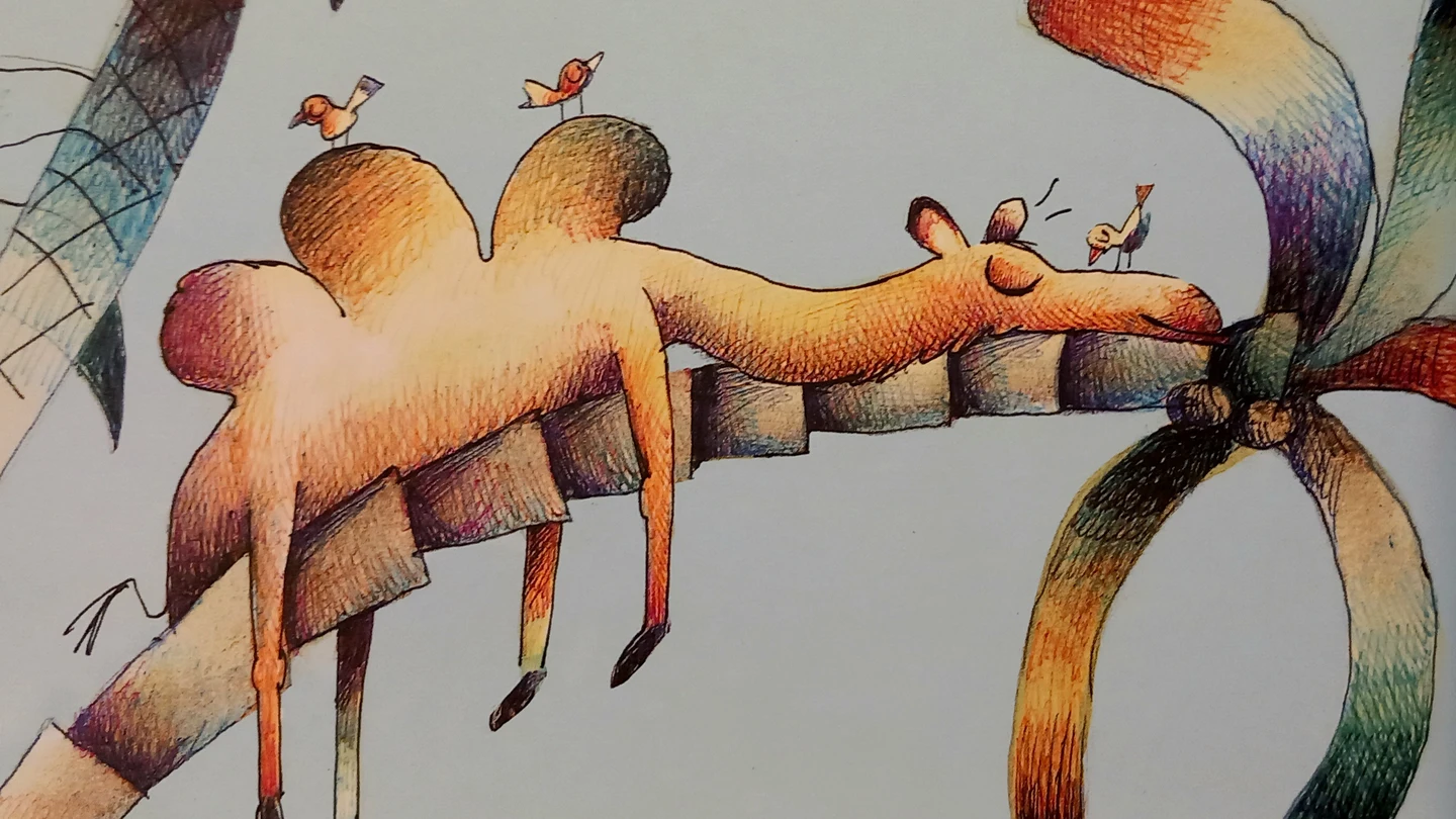 Ilustración de 'El camello Alberto', de Gusti 'El camello Alberto', de Gusti