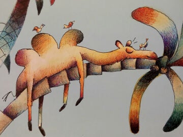 Ilustración de 'El camello Alberto', de Gusti