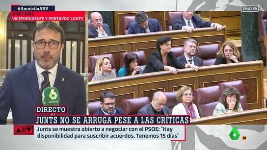 ¿Por qué Junts ha dicho 'no' a la ley de amnistía que ellos negociaron? Josep Rius responde ¿Por qué Junts ha dicho 'no' a la ley de amnistía que ellos negociaron? Josep Rius responde