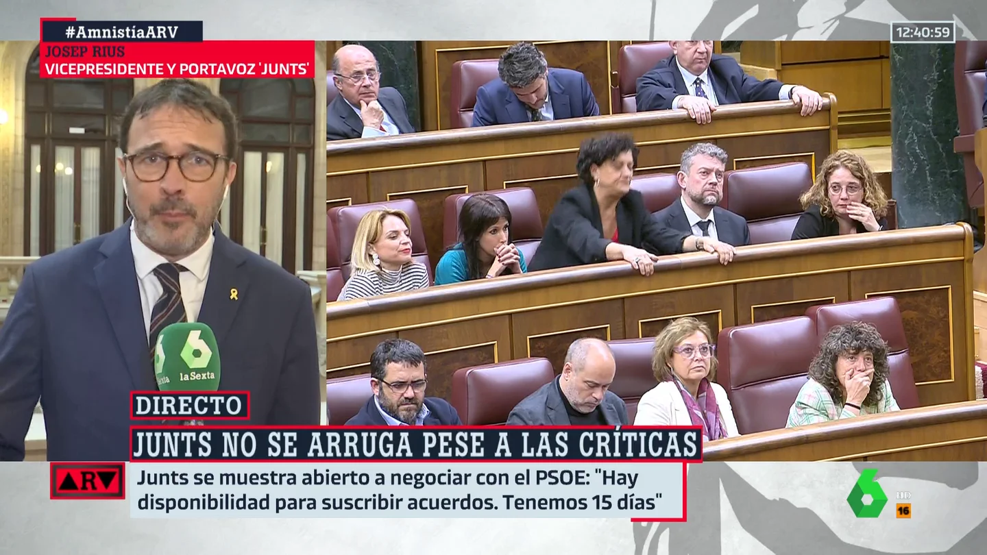 ¿Por qué Junts ha dicho 'no' a la ley de amnistía que ellos negociaron? Josep Rius responde ¿Por qué Junts ha dicho 'no' a la ley de amnistía que ellos negociaron? Josep Rius responde