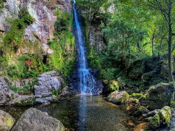 Cascada de Oneta, en Villayón, Asturias Cascada de Oneta, en Villayón, Asturias