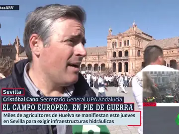 Agricultores y ganaderos protestan en Andalucía: &quot;Esto no va a parar&quot;