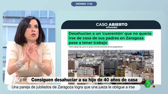 Beatriz de Vicente, en Más Vale Tarde Beatriz de Vicente, en Más Vale Tarde