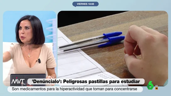 Beatriz de Vicente revela su experiencia con las anfetaminas para estudiar: "No he estado más en blanco en mi vida" Beatriz de Vicente revela su experiencia con las anfetaminas para estudiar: "No he estado más en blanco en mi vida"