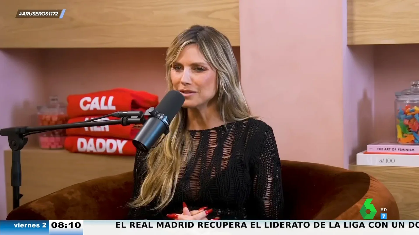 Heidi Klum habla de sus relaciones: de Flavio Briatore a su impactante experiencia con un bol de palomitas y "una salchicha" Heidi Klum habla de sus relaciones: de Flavio Briatore a su impactante experiencia con un bol de palomitas y "una salchicha"