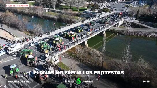 se mantienen las protestas