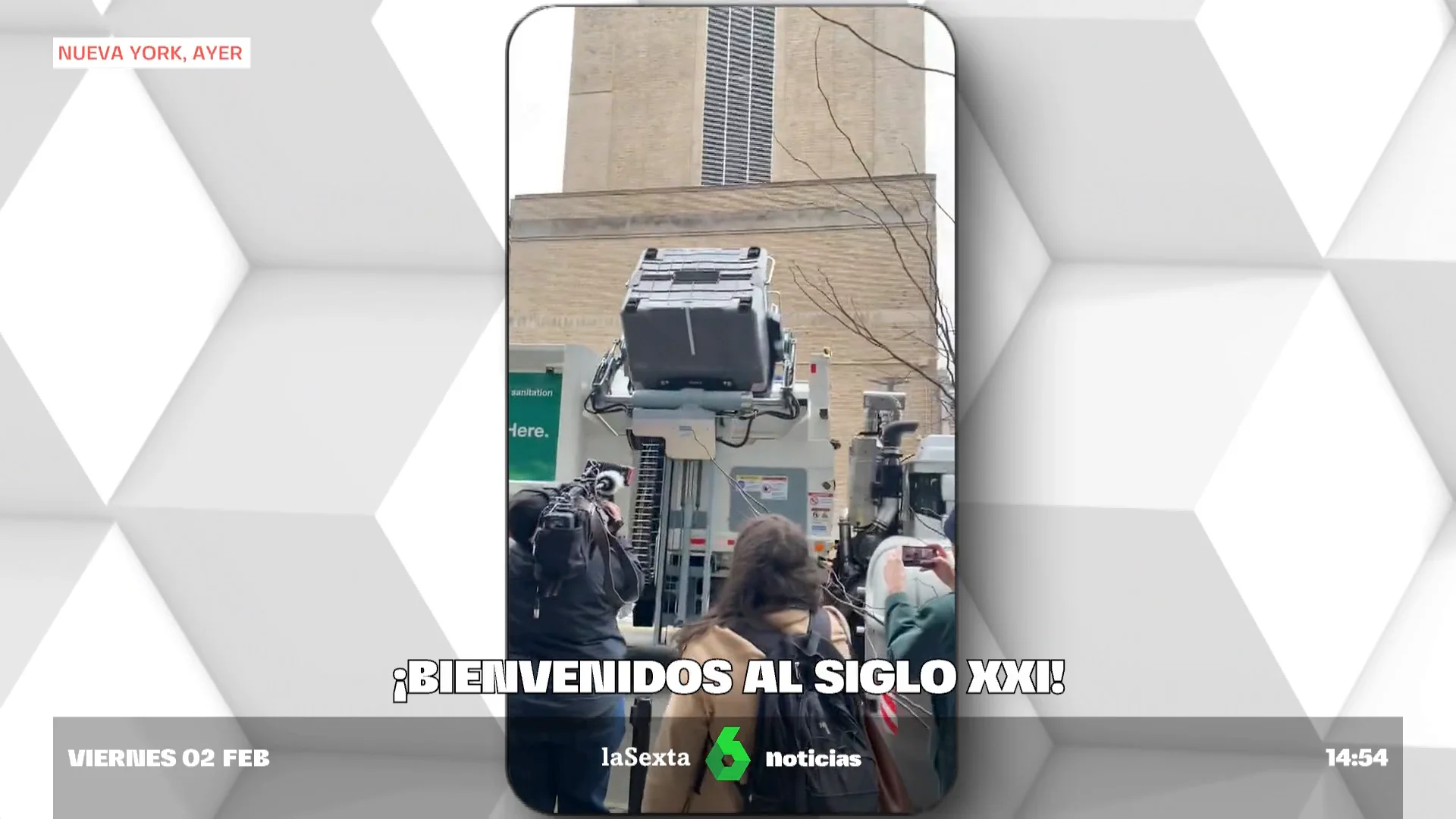 Contenedores en Nueva York