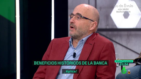 Díaz-Giménez, sobre los beneficios de la banca: "Habrían sido mayores si no hubieran tenido que pagar el impuesto". Díaz-Giménez, sobre los beneficios de la banca: "Habrían sido mayores si no hubieran tenido que pagar el impuesto".