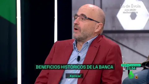 Díaz-Giménez, sobre los beneficios de la banca: "Habrían sido mayores si no hubieran tenido que pagar el impuesto".