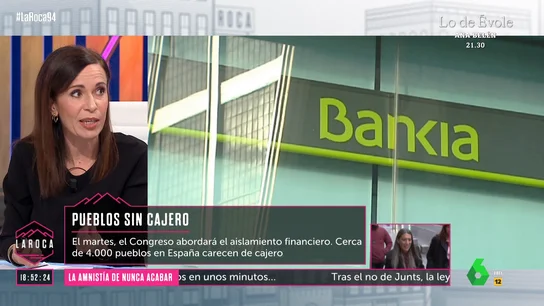La crítica de Ángeles Caballero a la banca: "No todos los clientes saben utilizar las aplicaciones" La crítica de Ángeles Caballero a la banca: "No todos los clientes saben utilizar las aplicaciones"
