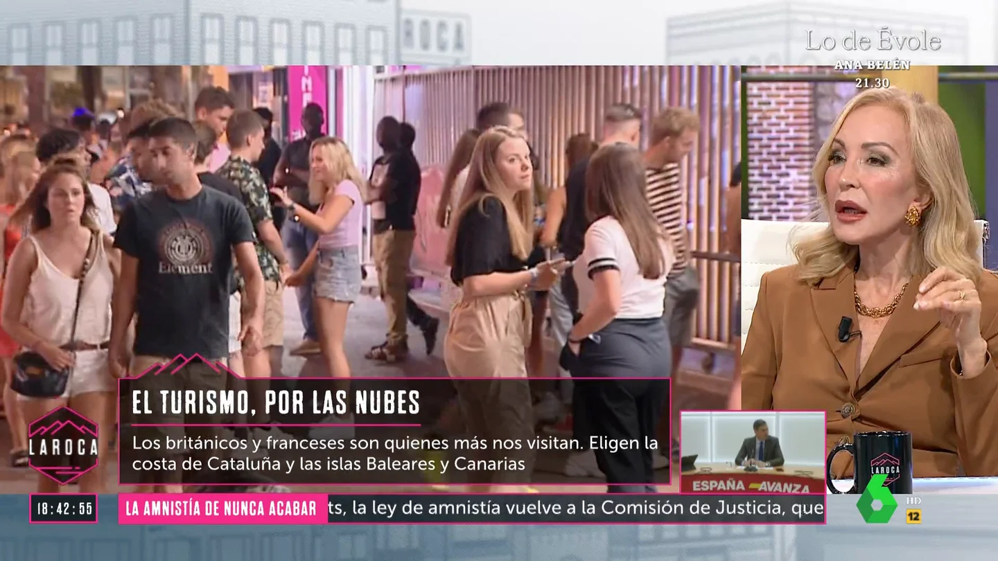 La crítica de Carmen Lomana a los clientes de pisos turísticos: "Muchos se comportan como verdaderos salvajes" La crítica de Carmen Lomana a los clientes de pisos turísticos: "Muchos se comportan como verdaderos salvajes"