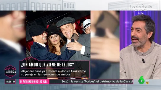 Juan del Val, sobre la relación entre Alejandro Sanz y Mónica Cruz: "Cuando grabamos 'El desafío' no estaban" Juan del Val, sobre la relación entre Alejandro Sanz y Mónica Cruz: "Cuando grabamos 'El desafío' no estaban"