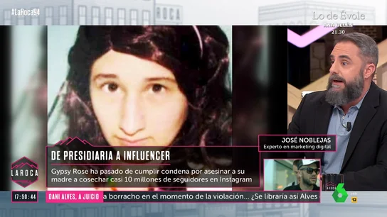LA ROCA_ Un experto en marketing digital achaca el fenómeno de Gypsy Rose a una estrategia: "Hay alguien especialista que ha sabido guiar sus pasos" LA ROCA_ Un experto en marketing digital achaca el fenómeno de Gypsy Rose a una estrategia: "Hay alguien especialista que ha sabido guiar sus pasos"