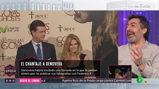 Juan del Val habla del chantaje a Genoveva con las fotos con Federico X Juan del Val habla del chantaje a Genoveva con las fotos con Federico X
