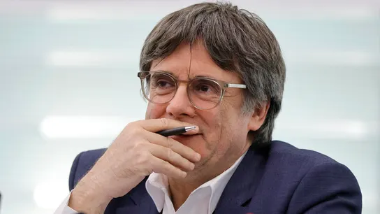 Carles Puigdemont en una sesión del Parlamento Europeo Carles Puigdemont en una sesión del Parlamento Europeo
