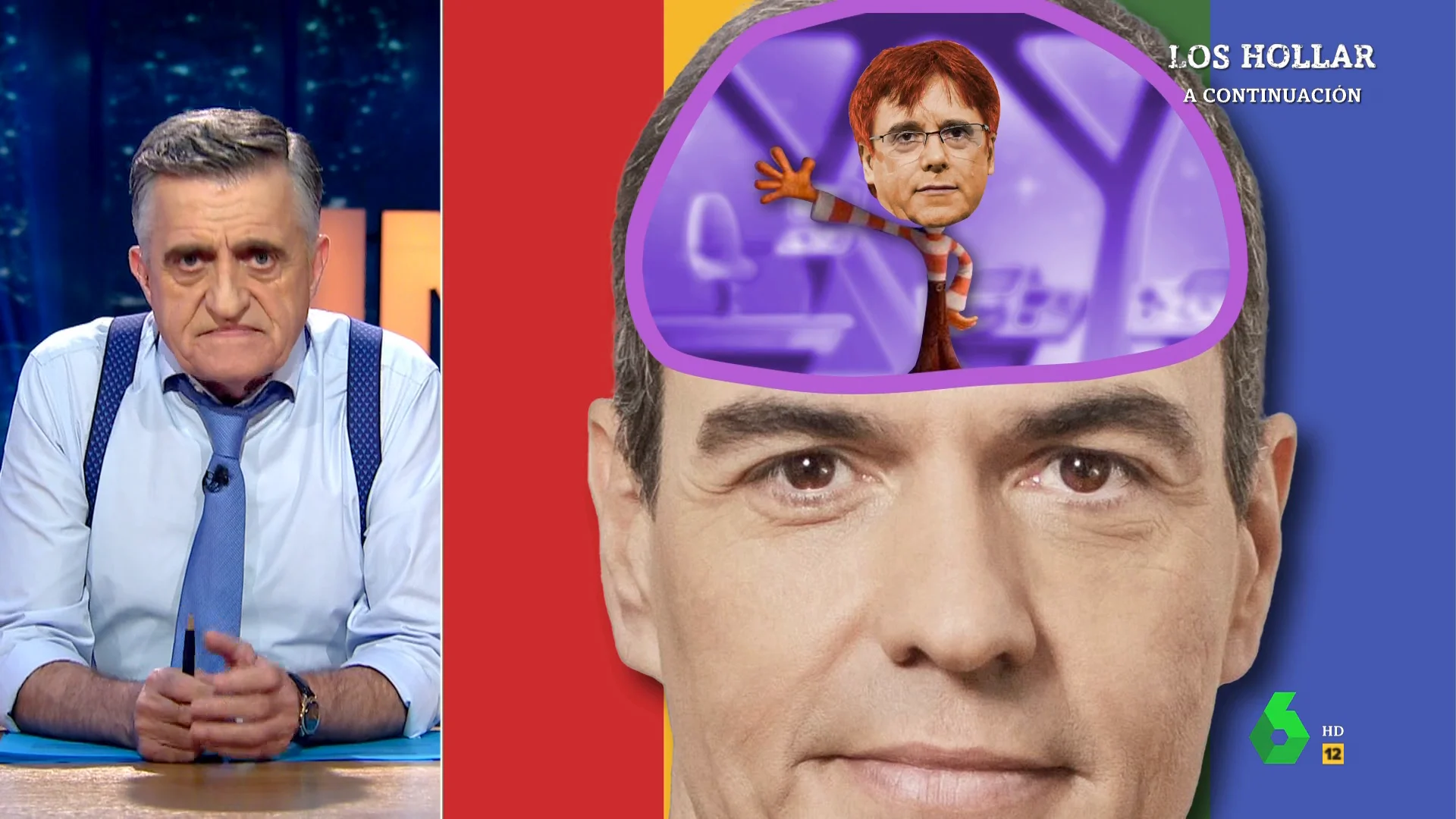 Wyoming desvela el nuevo miembro del 'Inside Out' de Sánchez: "Ansiedad por siete votos, que se da un aire a Puigdemont"