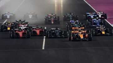 Carrera al sprint del GP de Qatar