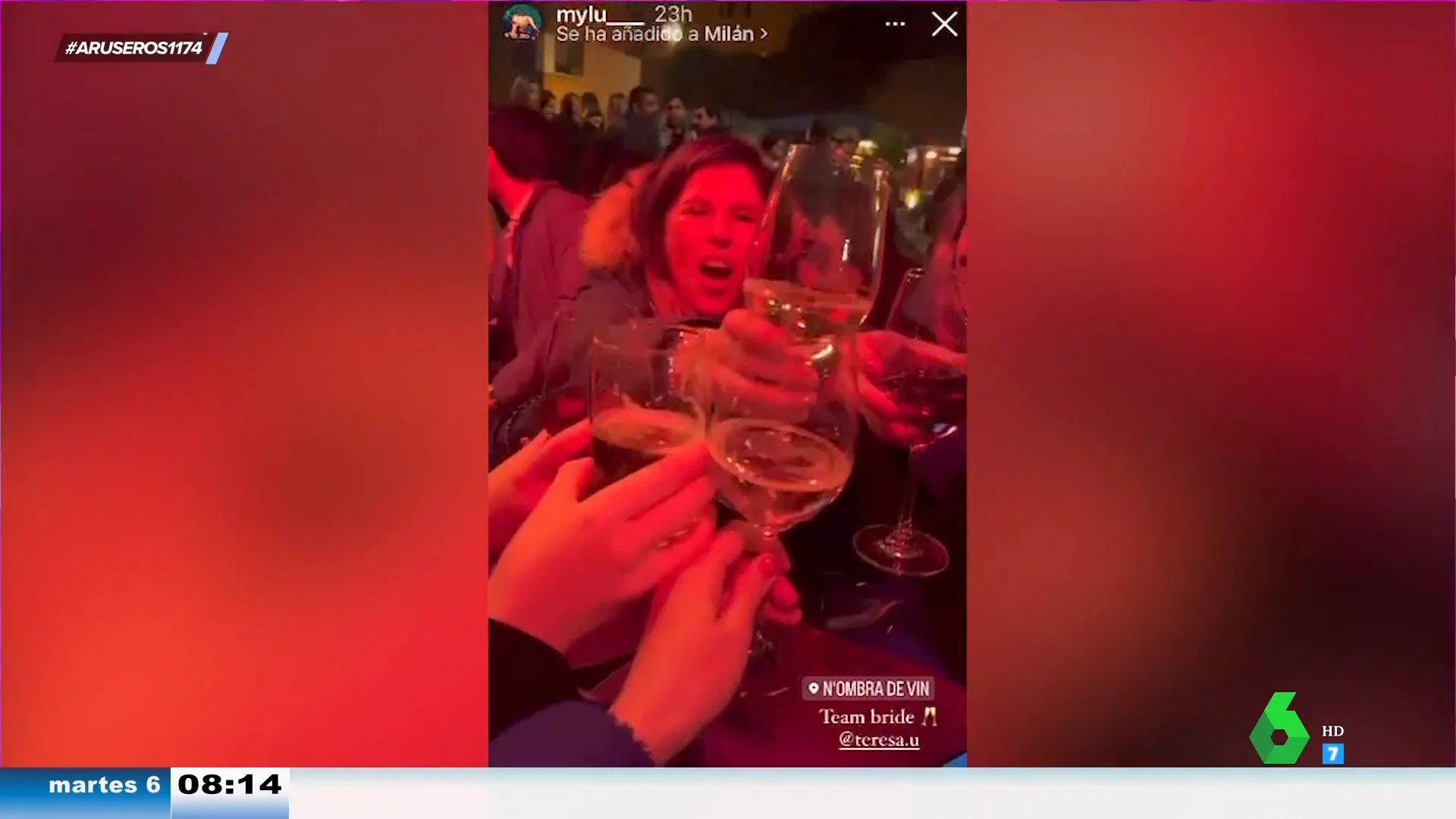 Así celebra Teresa Urquijo su despedida de soltera en Italia antes de casarse con Almeida