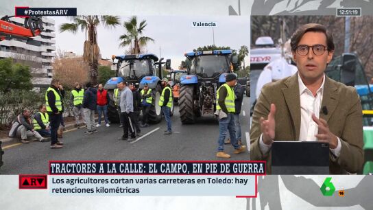 Pablo Montesinos, sobre las protestas de los agricultores: "Son los mismos h&eacute;roes de la pandemia, deben ser escuchados"