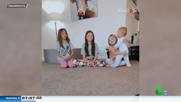 El divertido vídeo viral en el que un bebé demuestra una y otra vez cuál es su hermana favorita