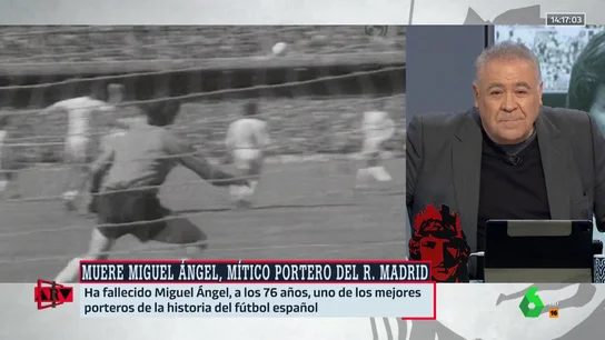 El homenaje de Antonio García Ferreras a Miguel Ángel González: "Emanaba serenidad, elegancia y una inmensa dignidad" El homenaje de Antonio García Ferreras a Miguel Ángel González: "Emanaba serenidad, elegancia y una inmensa dignidad"