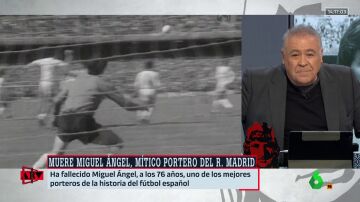 El homenaje de Antonio García Ferreras a Miguel Ángel González: "Emanaba serenidad, elegancia y una inmensa dignidad"