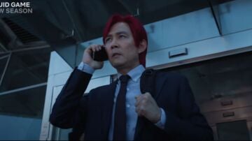 Lee Jung-jae (Gi-hun)en una imagen del avance de 'El juego del calamar' en el vídeo de estrenos de Netflix para 2024.