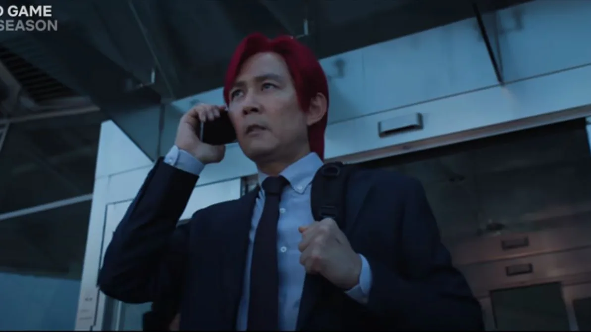 Lee Jung-jae (Gi-hun)en una imagen del avance de 'El juego del calamar' en el vídeo de estrenos de Netflix para 2024.