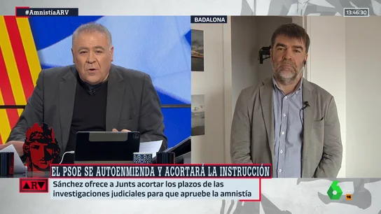 ¿Votará Junts 'sí' a la ley de amnistía aunque no se toque el delito de terrorismo? El periodista Fidel Masreal responde ¿Votará Junts 'sí' a la ley de amnistía aunque no se toque el delito de terrorismo? El periodista Fidel Masreal responde