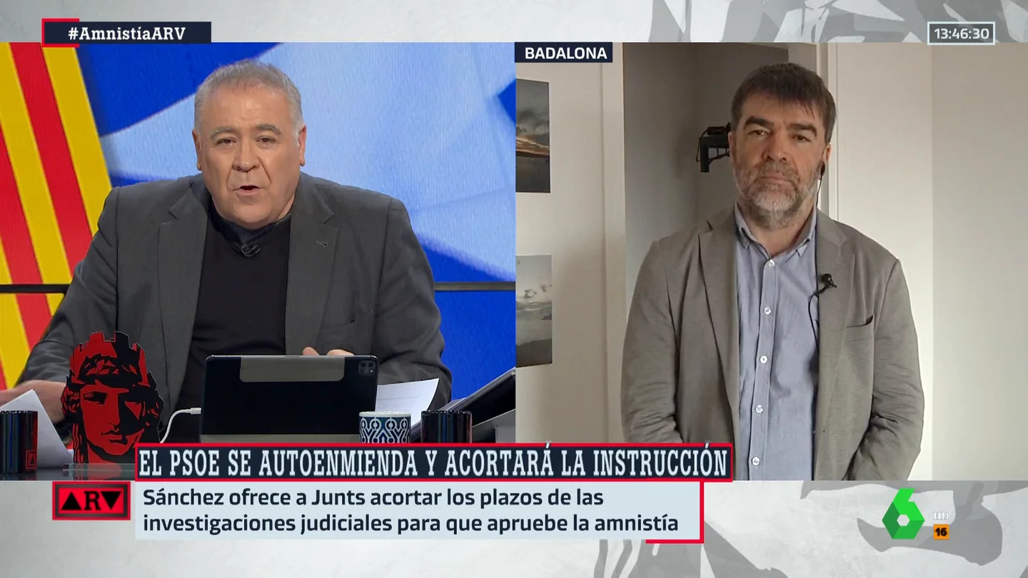 ¿Votará Junts 'sí' a la ley de amnistía aunque no se toque el delito de terrorismo? El periodista Fidel Masreal responde ¿Votará Junts 'sí' a la ley de amnistía aunque no se toque el delito de terrorismo? El periodista Fidel Masreal responde