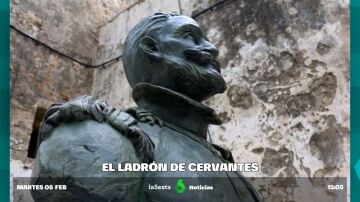 roban busto Cervantes