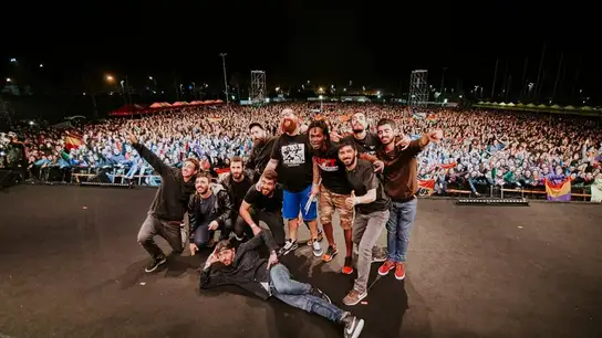 Los miembros de la banda La Raíz en una imagen de archivo Los miembros de la banda La Raíz en una imagen de archivo