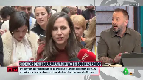 Maestre, tras la denuncia de Podemos: "Cuando te conviertes en una caricatura de lo que has sido, acabas produciendo lástima"