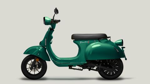 Velca Tramontana, una moto eléctrica de fabricación española.