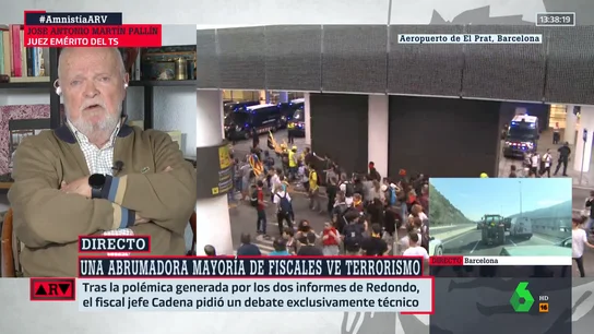¿Hay delito de terrorismo en el caso 'Tsunami'? José Antonio Martín, juez emérito del TS, responde ¿Hay delito de terrorismo en el caso 'Tsunami'? José Antonio Martín, juez emérito del TS, responde