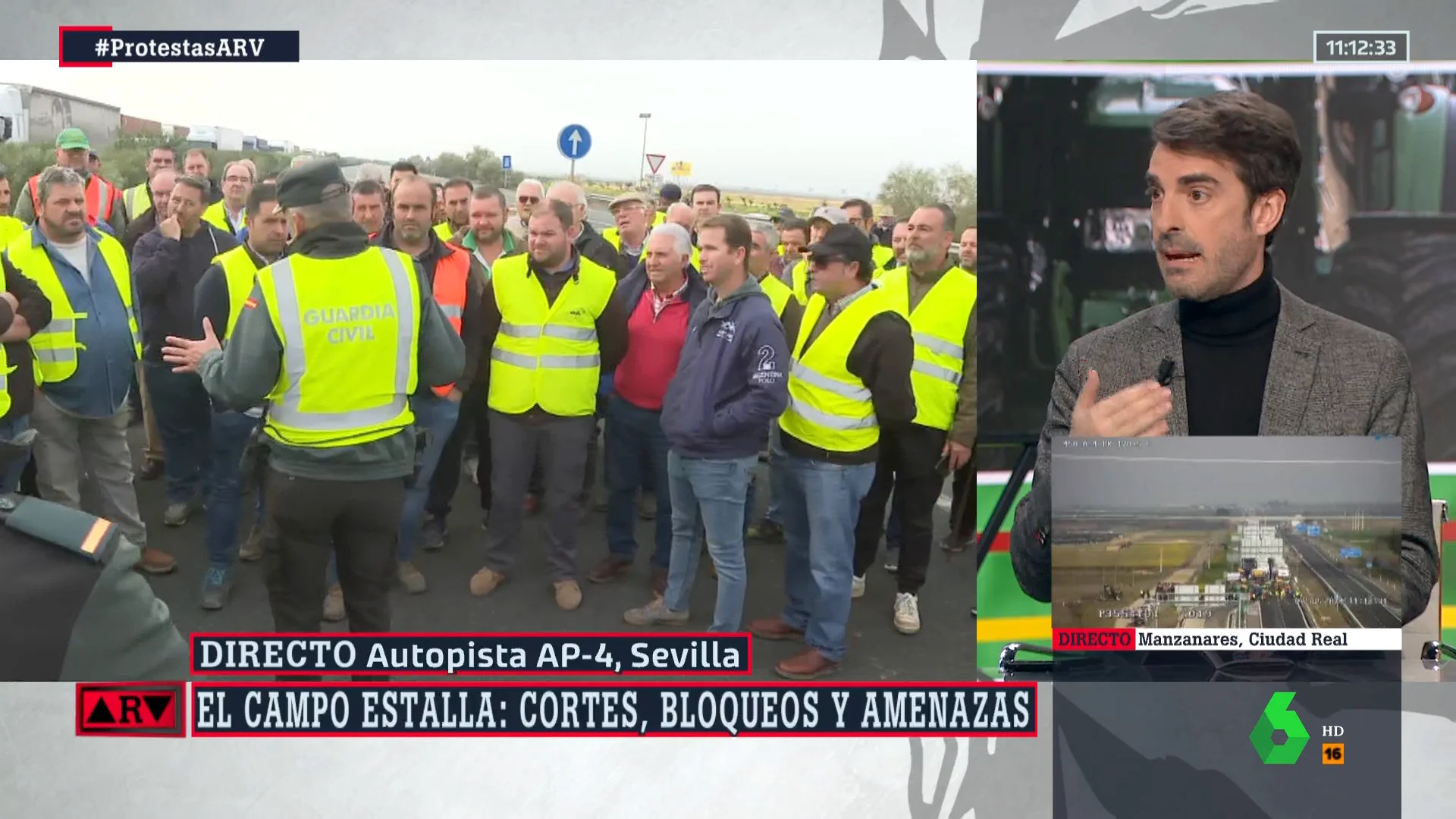 Pablo Simón explica los problemas estructurales que comparte el sector agrícola a nivel europeo