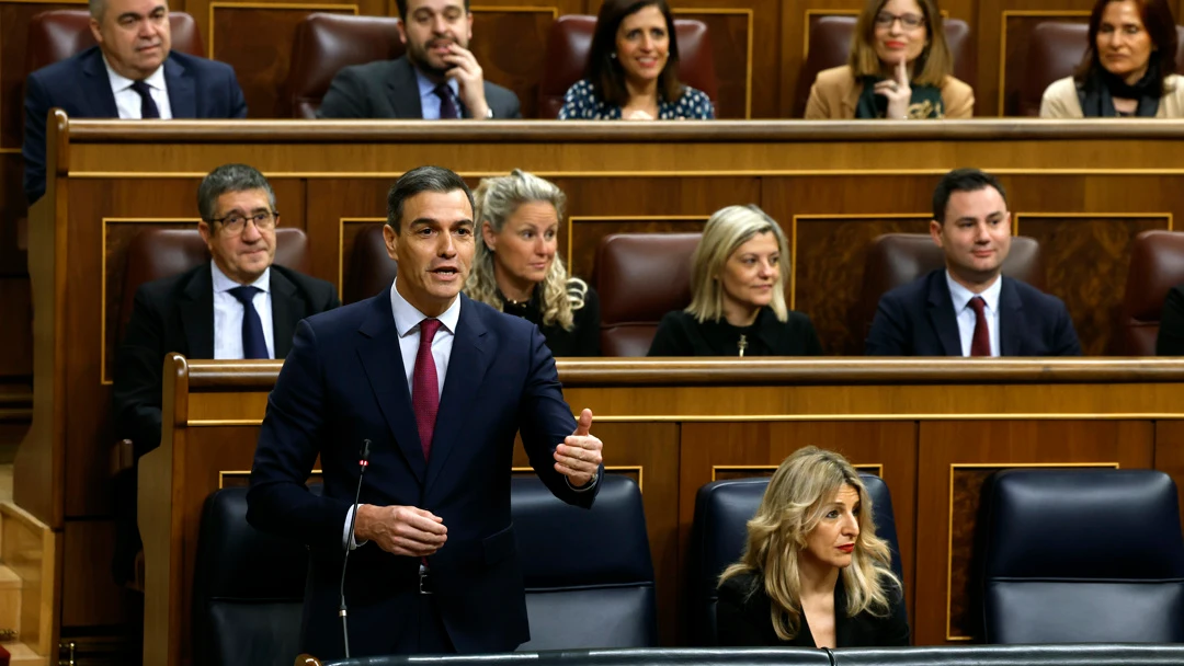 El presidente del Gobierno, Pedro Sánchez/ EFE/JJ Guillén