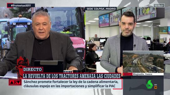 &iquest;C&oacute;mo pueden afectar a los ciudadanos las protestas de los agricultores? Jos&eacute; Mar&iacute;a Camarero responde