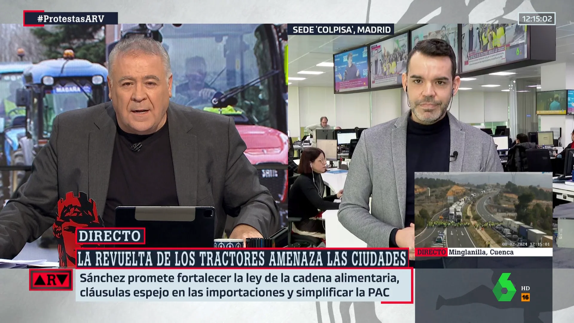 ¿Cómo pueden afectar a los ciudadanos las protestas de los agricultores? José María Camarero responde