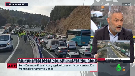 El pronóstico de Martínez-Vares sobre las protestas del campo: "Mañana será el día gordo" El pronóstico de Martínez-Vares sobre las protestas del campo: "Mañana será el día gordo"