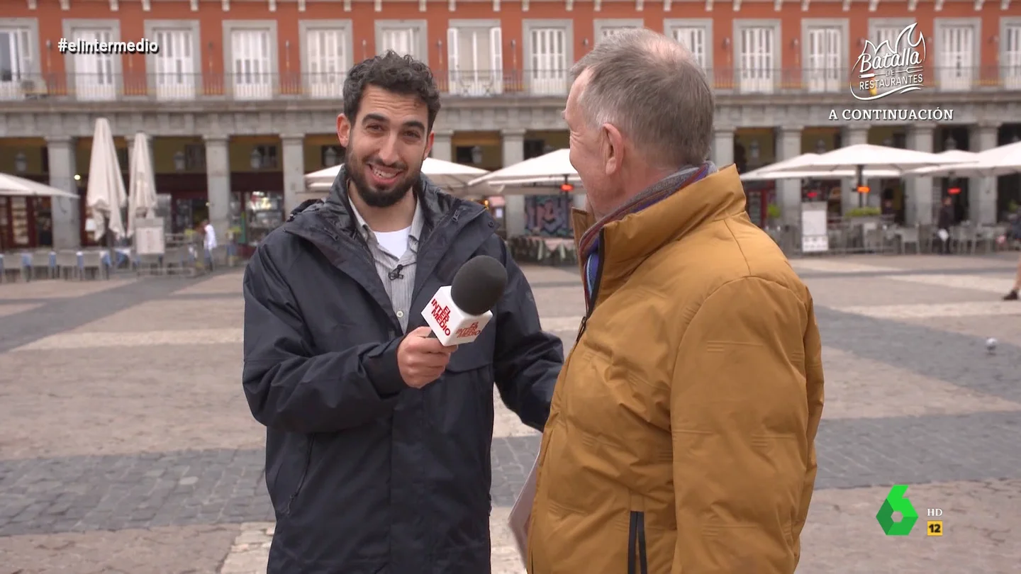 El 'melón' que abre un turista danés con Isma Juárez: "Los vascos quieren ser independientes pero está bien que sigan juntos" El 'melón' que abre un turista danés con Isma Juárez: "Los vascos quieren ser independientes pero está bien que sigan juntos"