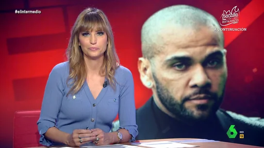 Sandra Sabatés responde a Dani Alves Sandra Sabatés analiza varias noticias relevantes para las mujeres, desde la ley que prepara Miley para derogar el aborto en Argentina, hasta la detención del número 3 del PSOE en Castilla y León por violencia machista o el juicio a Dani Alves.